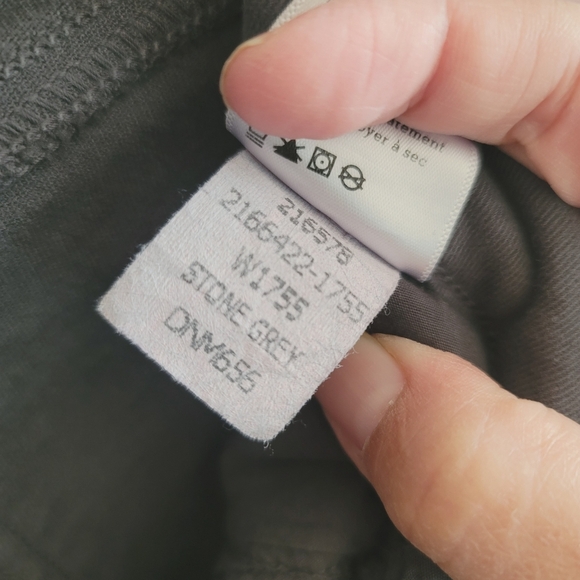 PAIGE, Liam High Rise Denim Moto Ankle Skinny Jeans, Stone Grey, Size‎ 25 - Picture 11 of 11